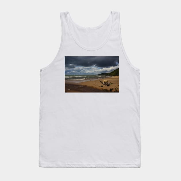 Lake Superior Munising Michigan Tank Top by Isla Creek Casuals